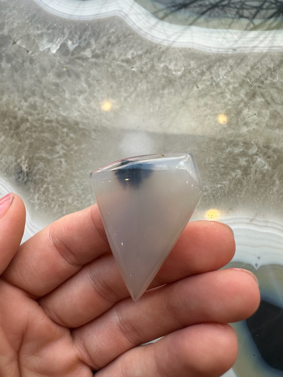 Moss Agate Cabochon