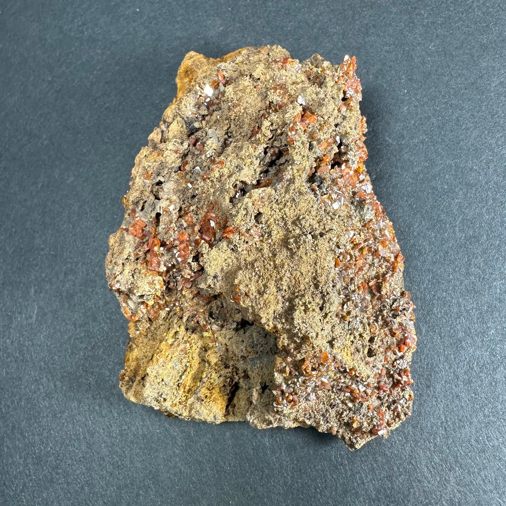 Wulfenite Crystals on Matrix from China
