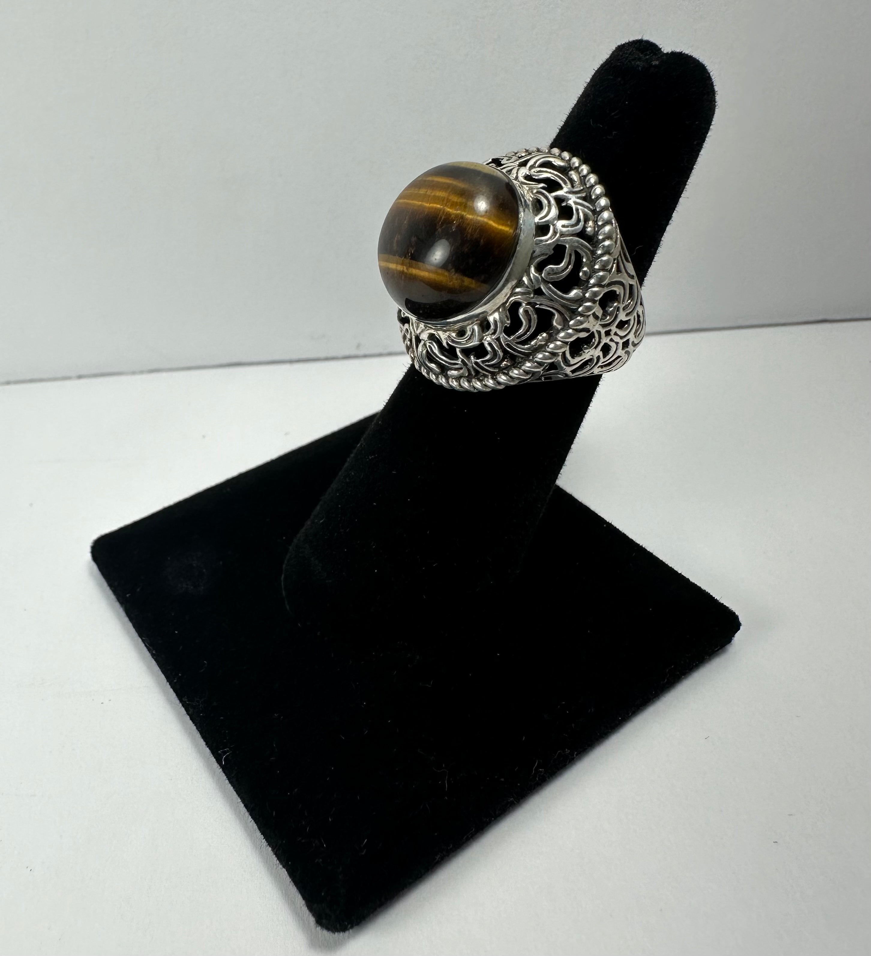 Tiger's Eye Ring - Size 5.5