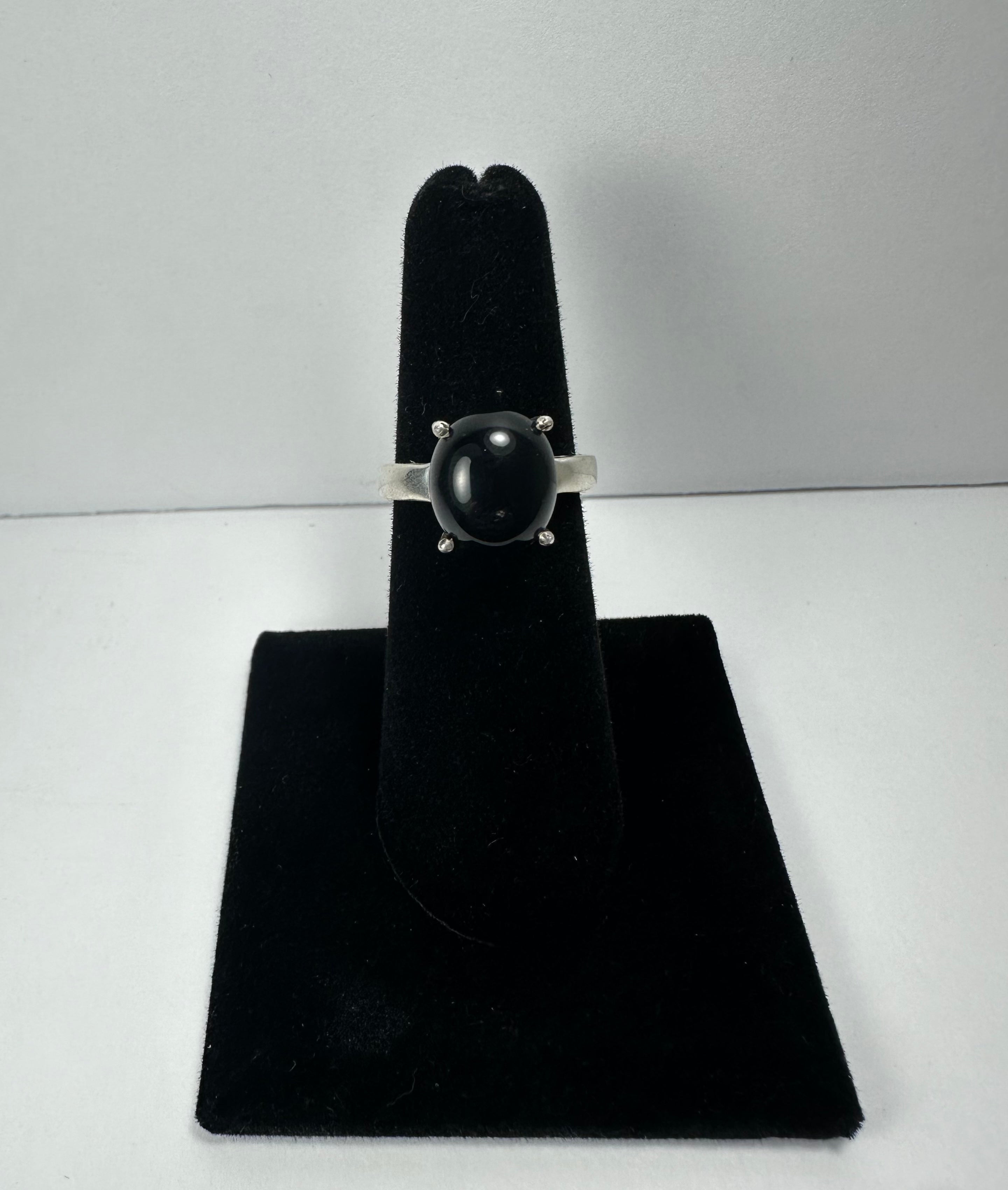 Black Onyx Ring - Size 6
