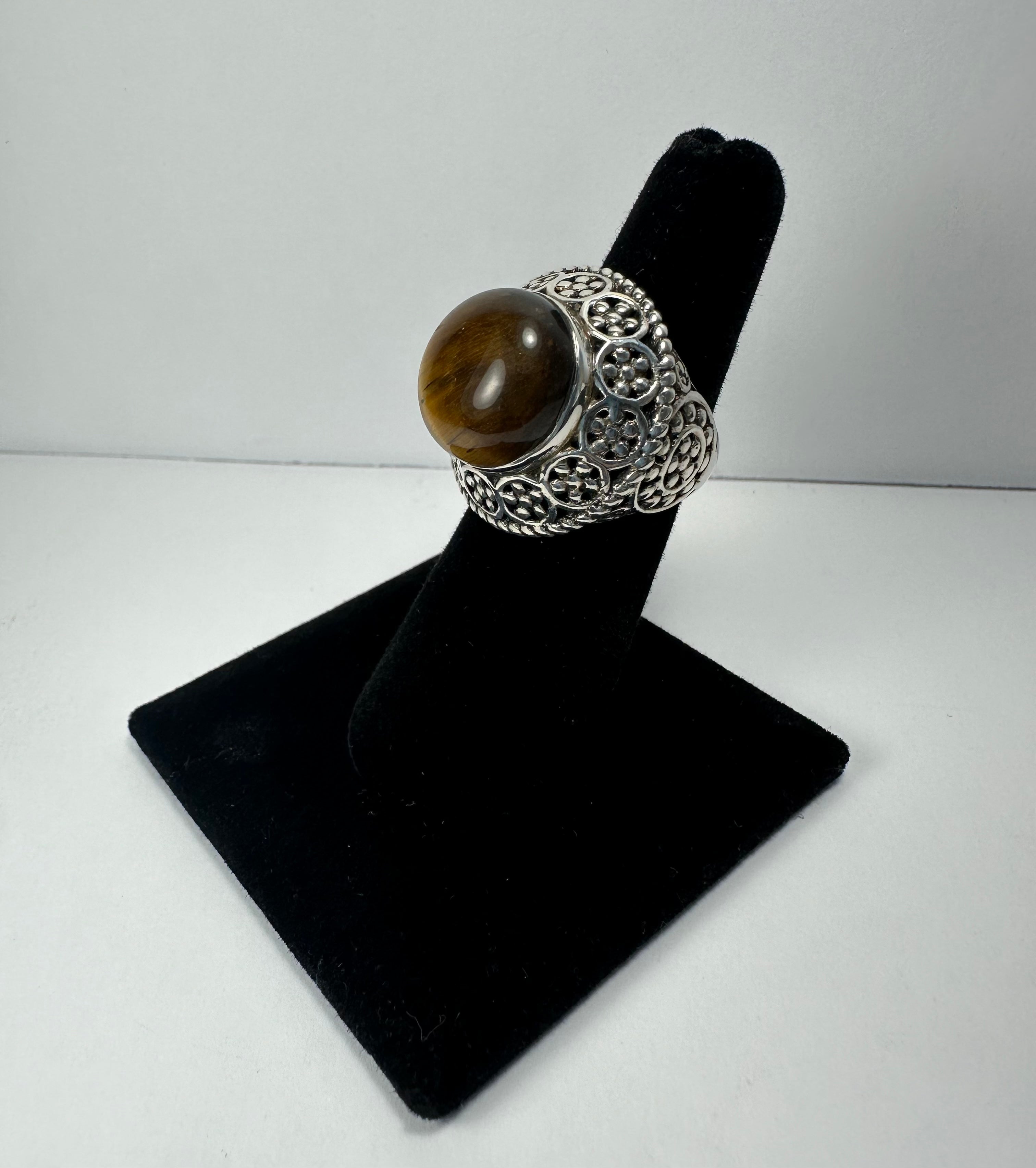 Tiger's Eye Ring - Size 6