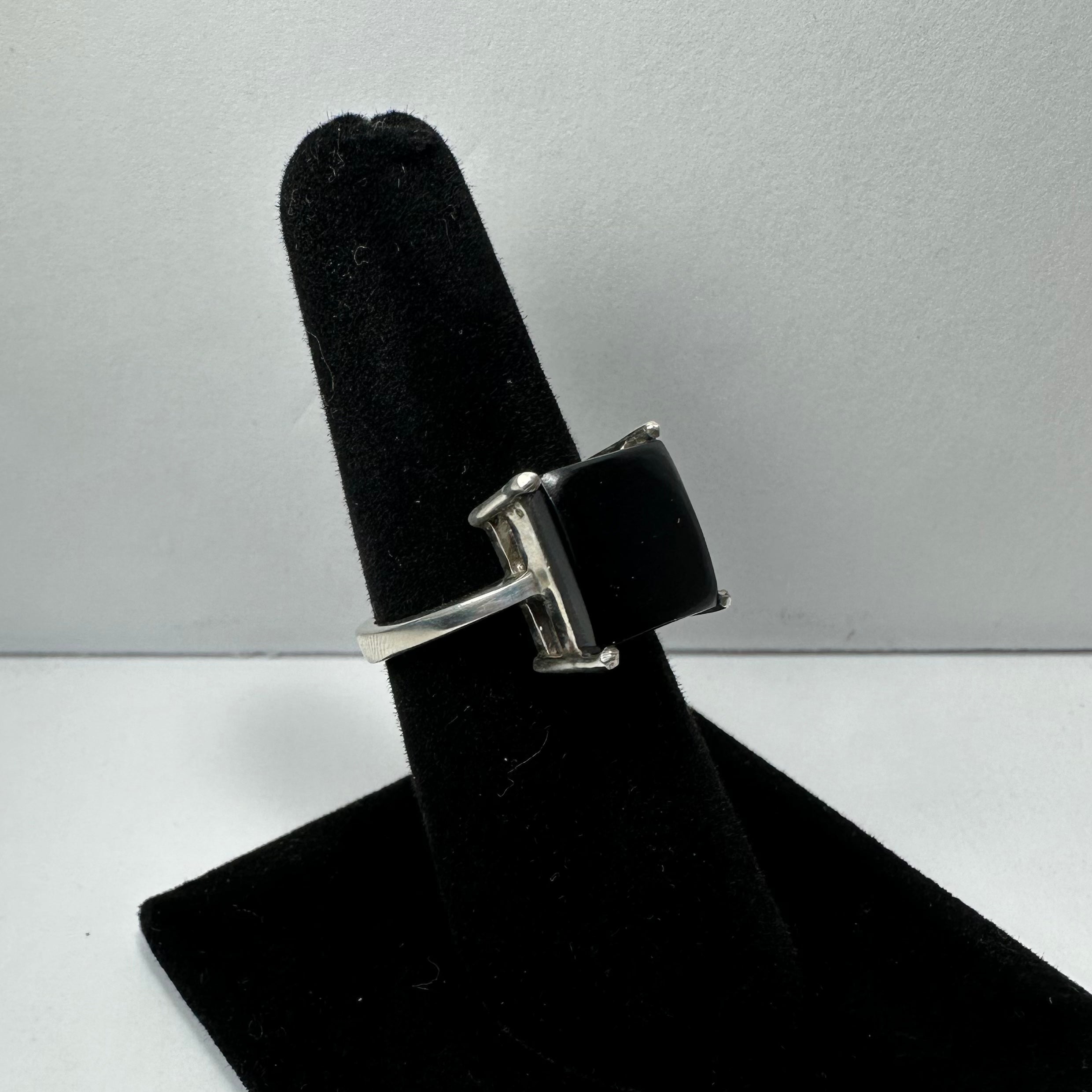 Black Onyx Ring - Size 6.5
