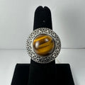 Tiger's Eye Ring - Size 6