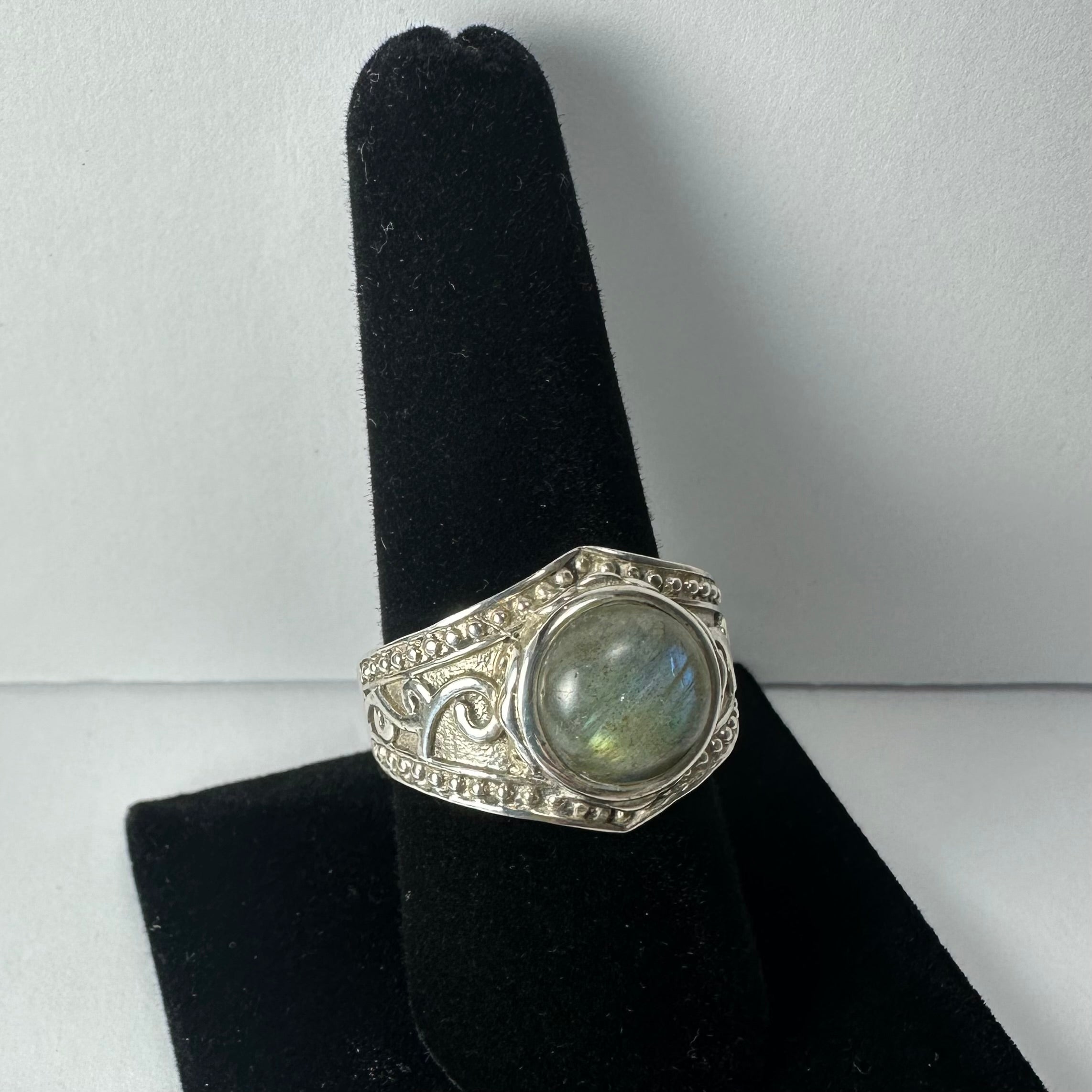 Labradorite Ring - Size 9