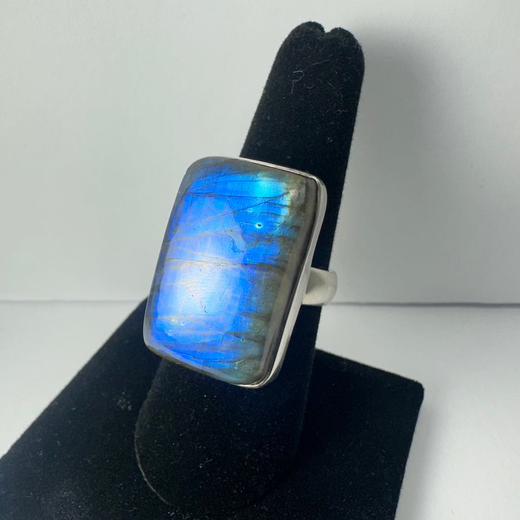 Labradorite Ring - Size 8
