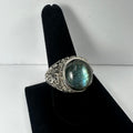 Labradorite Ring - Size 9