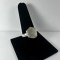 Natural Rough Quartz Ring - Size 10.5