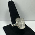 Natural Rough Quartz Ring - Size 11.5