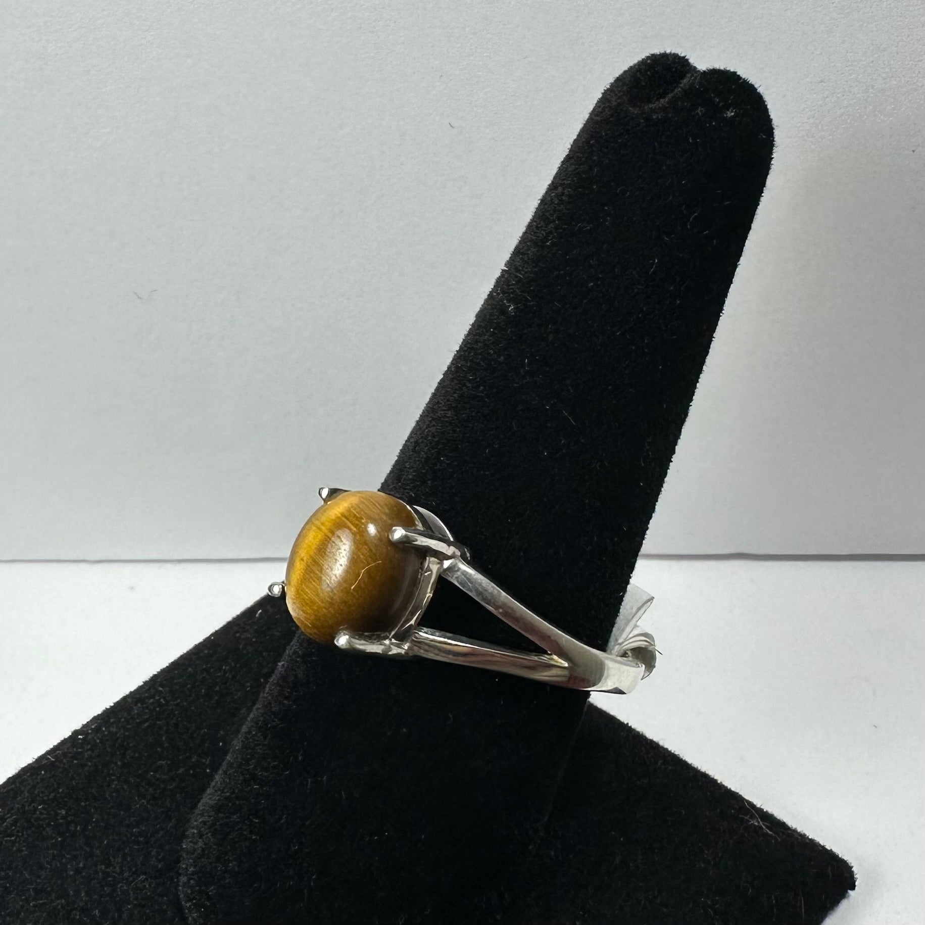 Tiger Eye Ring - Size 12