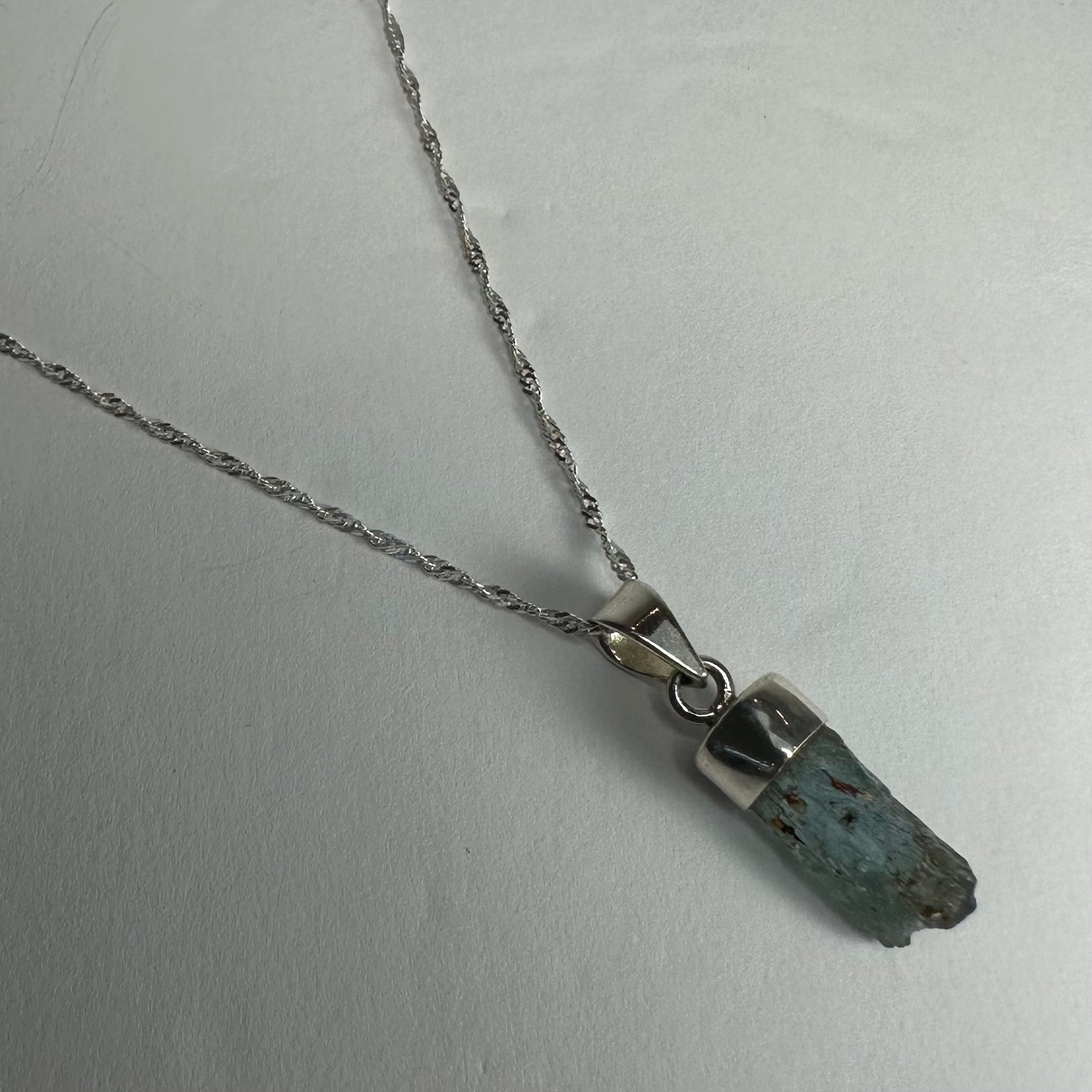 Natural Aquamarine Beryl Pendnat
